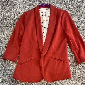 NWOT Skies Are Blue Rust Blazer